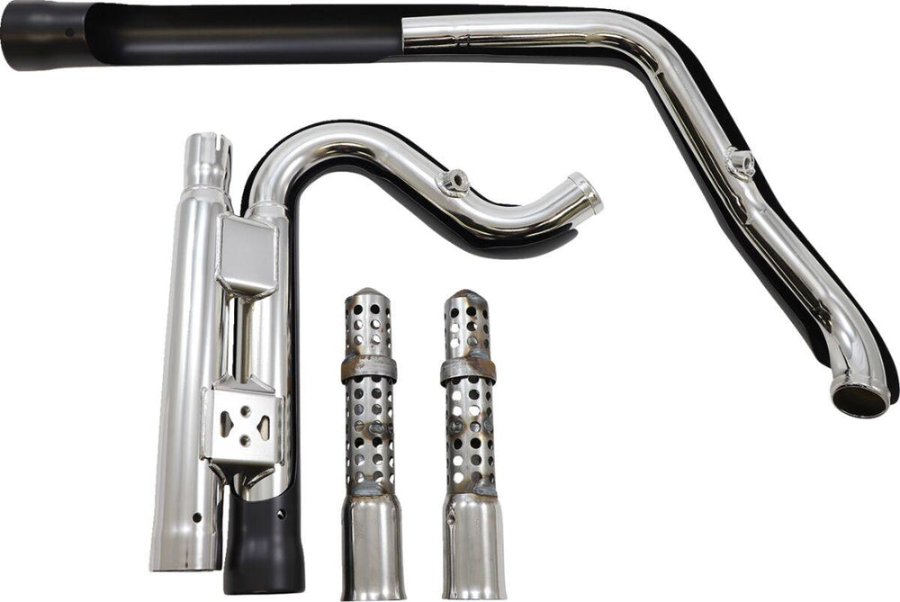 Cobra Speedster 909 Exhaust System For Harley Davidson FLD 1690 2012-2013 - Black