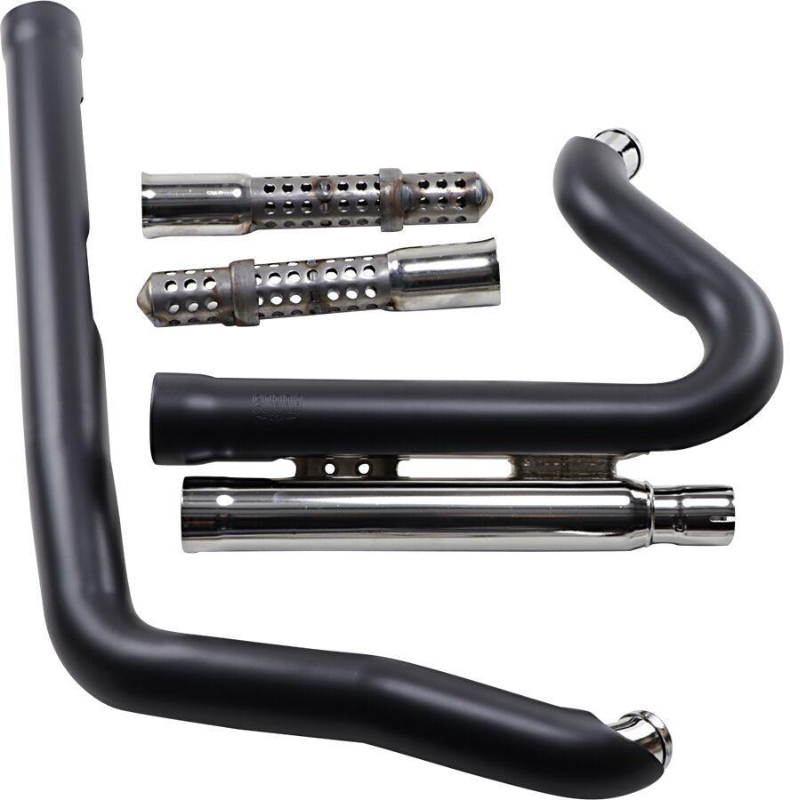 Cobra Speedster 909 Exhaust System For Harley Davidson FXDWG 1584 2007-2011 - Black