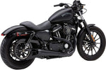 Cobra El Diablo 2:1 Exhaust System For Harley Davidson XL1200C 2014-2020 - Black