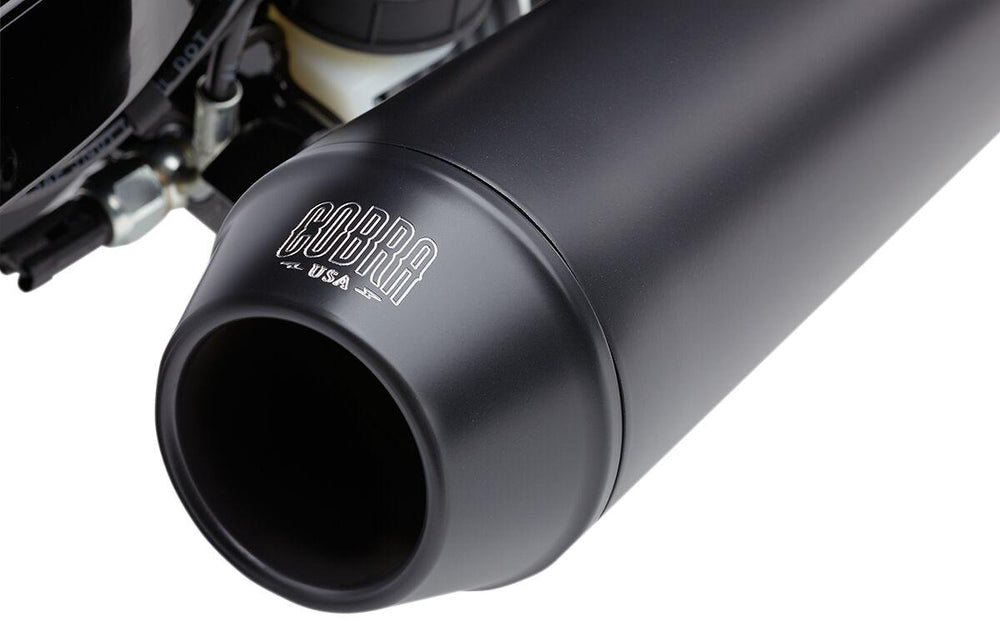 Cobra El Diablo 2:1 Exhaust System For Harley Davidson FXDWG 1690 2013-2017 - Black