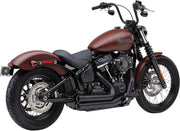 Cobra Speedster 909 Exhaust System For Harley Davidson FXST 1750 2020-2024 - Black