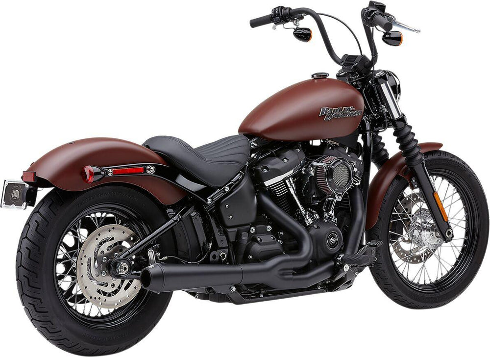 Cobra El Diablo 2:1 Exhaust System For Harley Davidson FLHC 1750 2018-2022 - Black