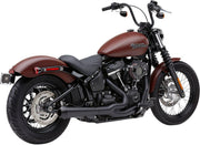Cobra El Diablo 2:1 Exhaust System For Harley Davidson FLHC 1750 2018-2022 - Black
