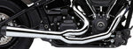 Cobra El Diablo 2:1 Exhaust System For Harley Davidson FXBRS 1868 2018-2020 - Chrome