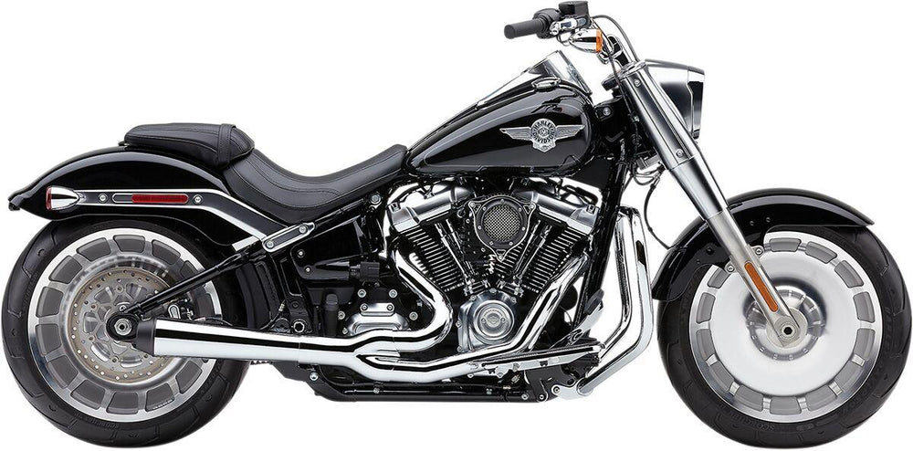 Cobra El Diablo 2:1 Exhaust System For Harley Davidson FXBRS 1868 2018-2020 - Chrome