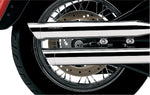 Cobra 3" Silencers For Harley Davidson FLSTF 1450 2000-2006 - Chrome