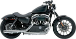 Cobra 3" Slashcut  Silencers For Harley Davidson XL 883 R 2004-2013 - Chrome