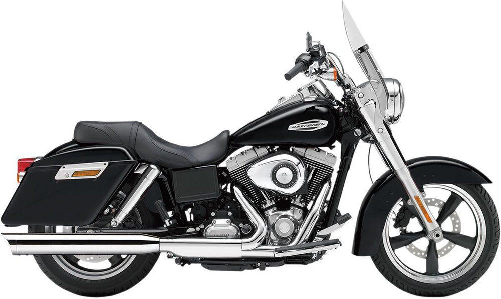 Cobra 4"  Silencer - Harley Davidson FLD 1690 2012-2016 - Chrome