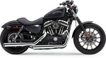 Cobra 3" Slashcut  Silencers - Harley Davidson XL 883 R 2014-2015 - Chrome