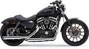 Cobra 3" Slashcut  Silencers - Harley Davidson XL 883 R 2014-2015 - Chrome