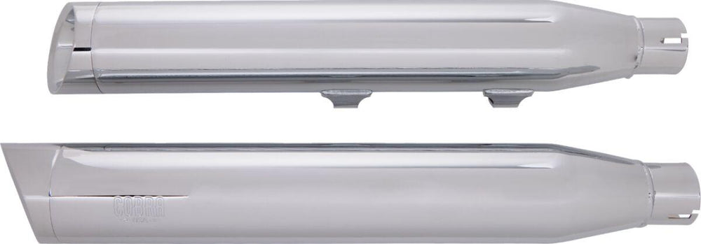 Cobra 3" Slashcut  Silencers - Harley Davidson XL 883 R 2014-2015 - Chrome