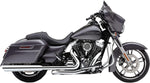 Cobra 909 Twins  Silencers - Harley Davidson FLTRX1690 Road Glide 2011-2016 - Chrome