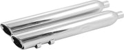 Cobra 909 Uppercut Silencers For Harley Davidson FLHR 1340 1995-1998 - Chrome