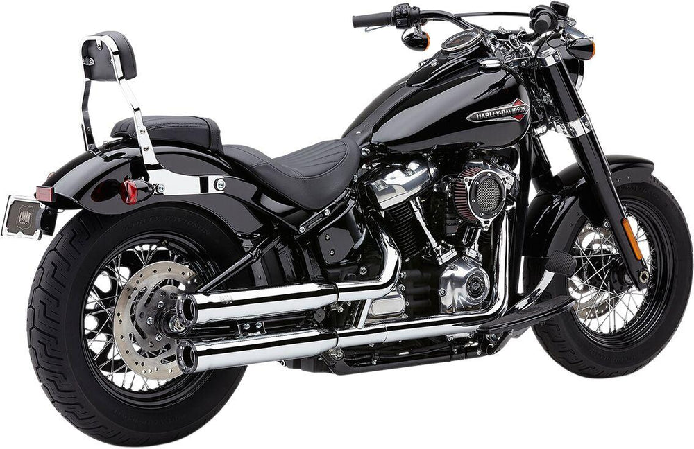 Cobra RPT 3"  Silencers For Harley Davidson FXST 1750 2020-2024 - Chrome