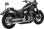Cobra RPT 3"  Silencers For Harley Davidson FXST 1750 2020-2024 - Chrome