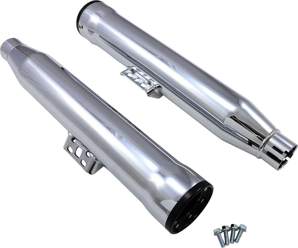 Cobra RPT 3"  Silencers For Harley Davidson FXST 1750 2020-2024 - Chrome