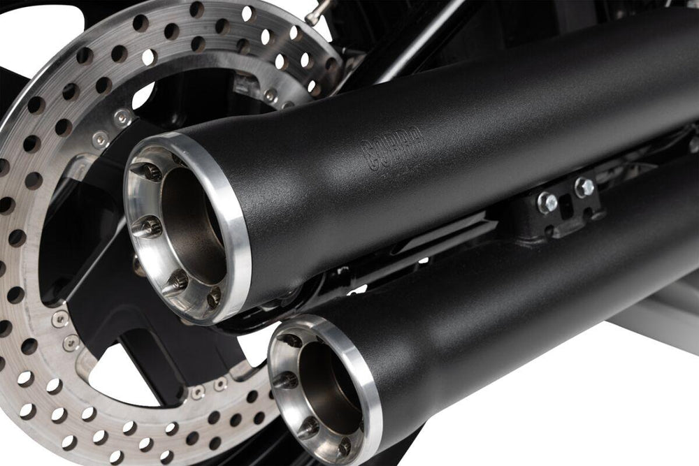 Cobra RPT 3"  Silencers For Harley Davidson FXST 1750 2020-2024 - Black