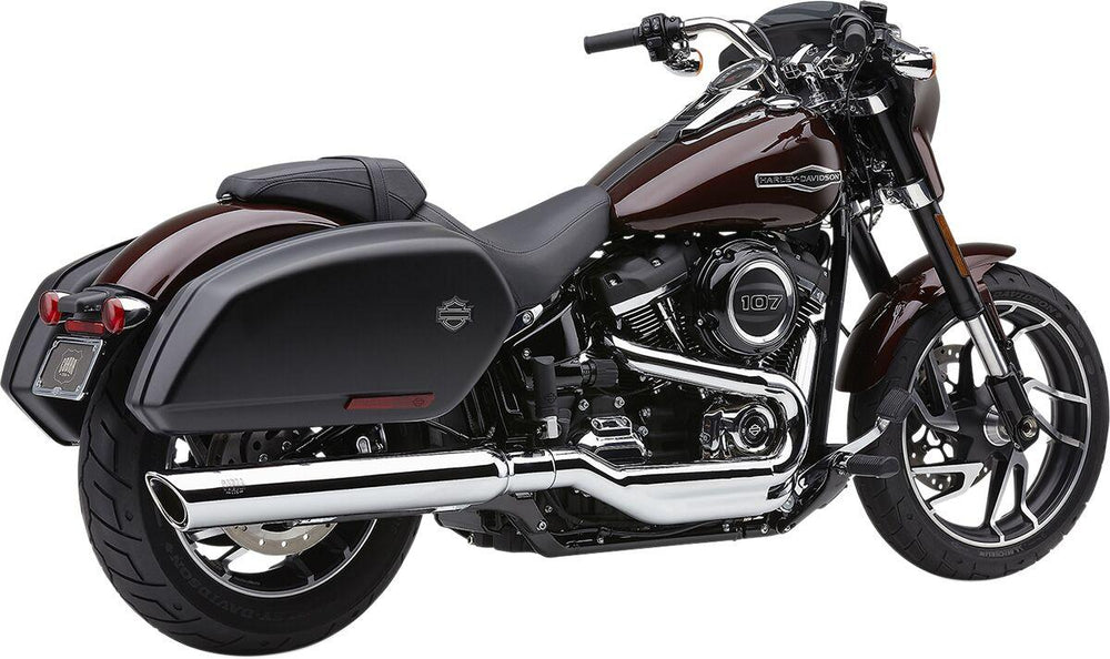 Cobra 909 Twins  Silencer For Harley Davidson FLSB 1750 2018-2020 - Chrome
