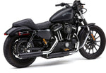 Cobra Neighbor Hater  Silencers - Harley Davidson XL 883 R Roadster 2014-2015 - Black
