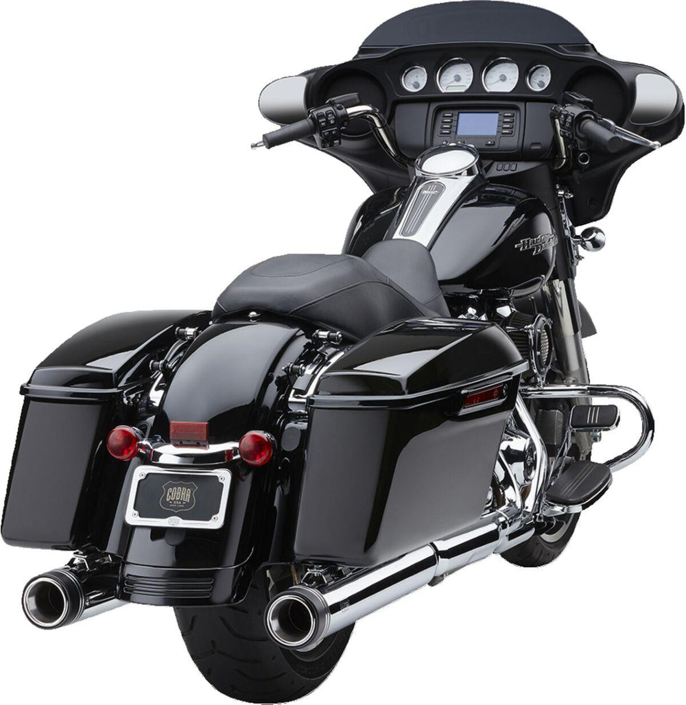 Cobra Gen 2 Neighbor Haters Series Silencers For Harley Davidson FLTRXSTSE 1977 2024 - Chrome