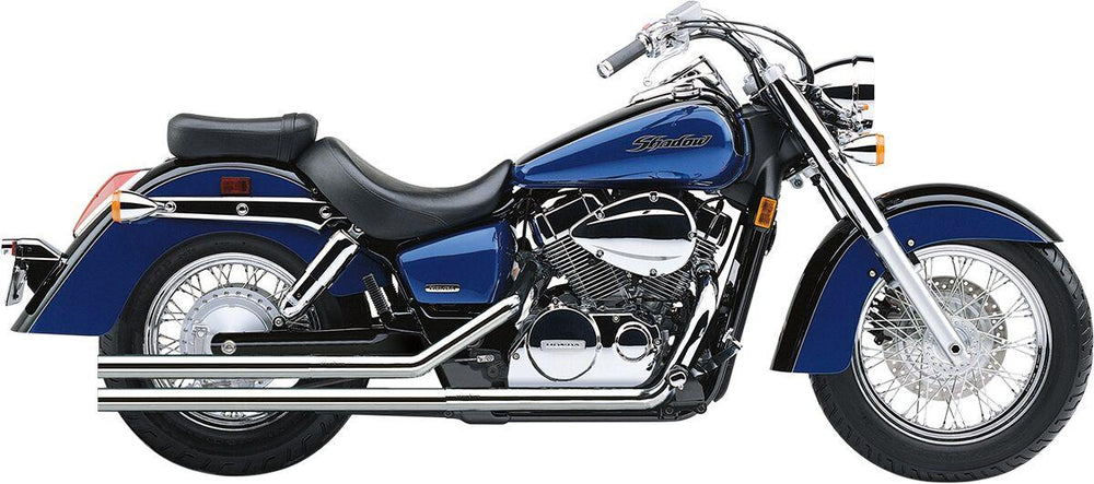 Cobra Lo-Boy Shotgun Exhaust System For Honda VT 750 C 2004-2007 - Chrome