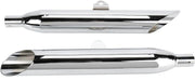 Cobra Slash Cut Silencers For Yamaha XVS 1100 2004-2009 - Chrome