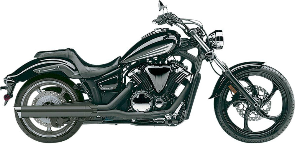 Cobra 4" Silencer For Yamaha XVS 1300 C 2011-2017 - Black