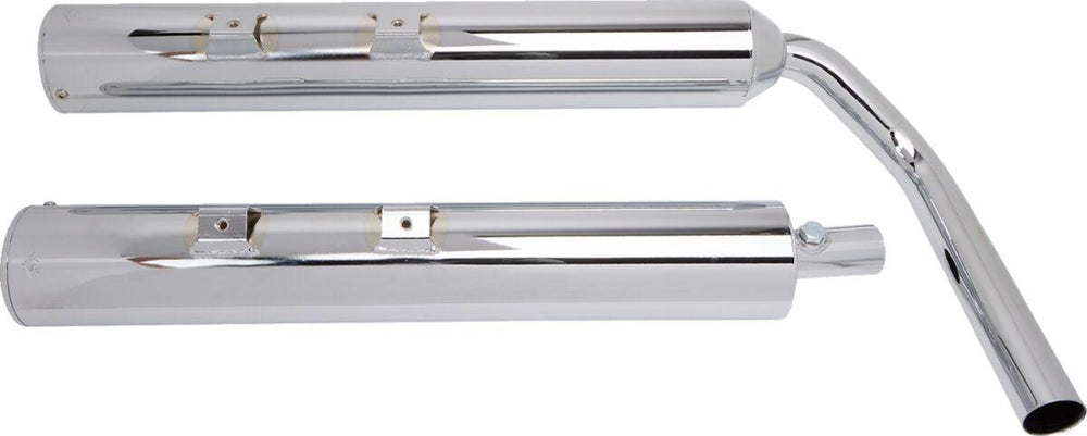 Cobra 4"  Silencers For Kawasaki VN 1700 2009-2016 - Chrome