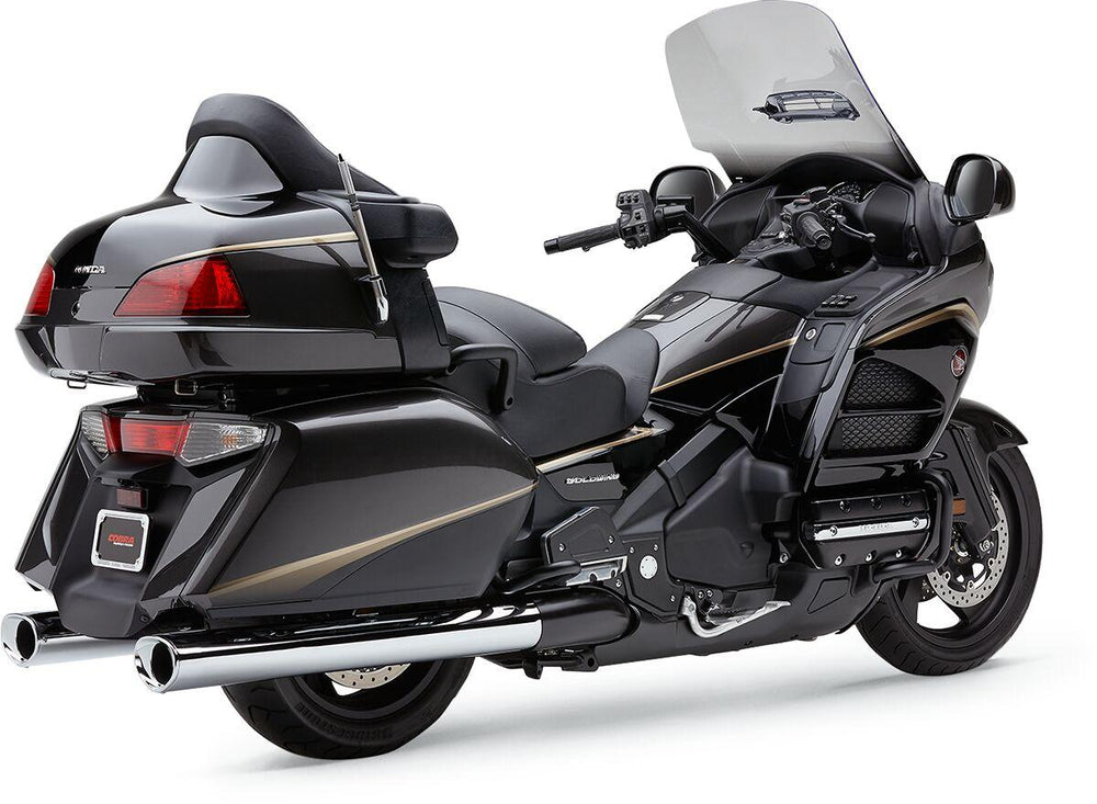 Cobra Tri-flo Silencers - Honda GL 1800 HPN Goldwing 2007-2010 - Chrome