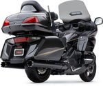 Cobra 4"  Silencers For Honda GL 1800 HPN Goldwing 2007-2010 - Black