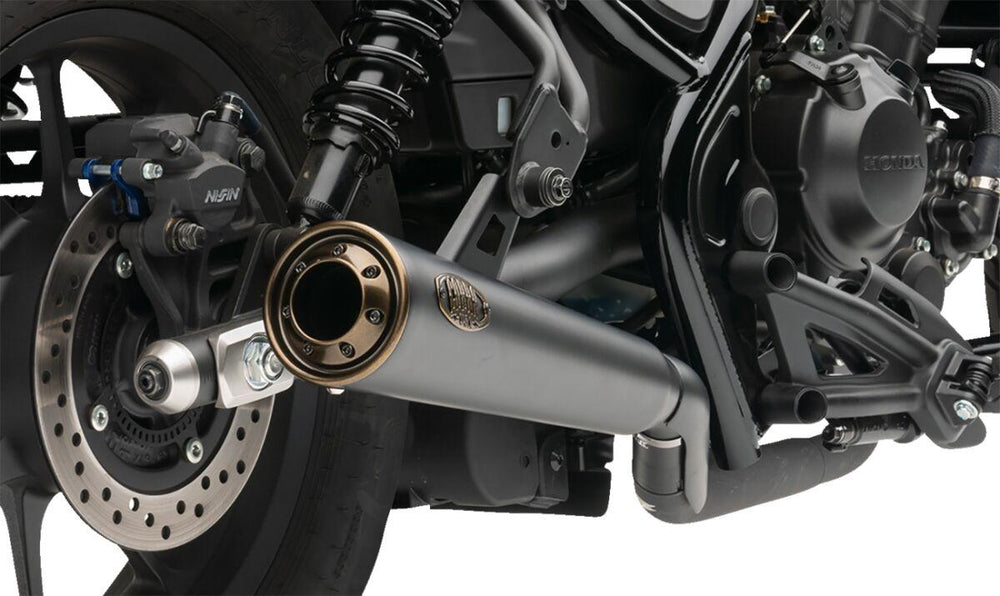 Cobra Bronze Tip  Silencer For Honda CMX 500 2017-2023