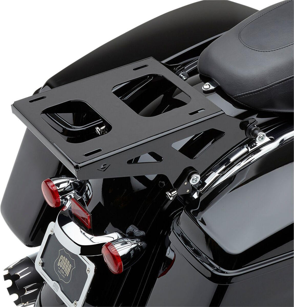 Cobra 2 Up Tour Pack Mount For Harley Davidson FLTRXST 1923 2022-2023 Rear - Black