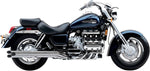 Cobra Slashcut Drag Pipes 6:6 Exhaust System For Honda GL 1500 C 1997-2003 - Chrome