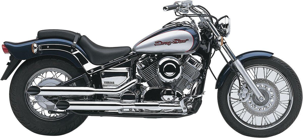 Cobra Classic Deluxe  Silencers For Yamaha XVS 650 A 1998-2003 - Chrome