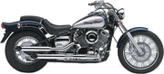 Cobra Classic Deluxe  Silencers For Yamaha XVS 650 A 1998-2003 - Chrome