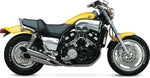 Cobra Complete  Silencer for Metric Cruisers For Yamaha VMX-12 1200 1987-2002 - Chrome