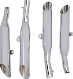 Cobra Complete  Silencer for Metric Cruisers For Yamaha VMX-12 1200 1987-2002 - Chrome