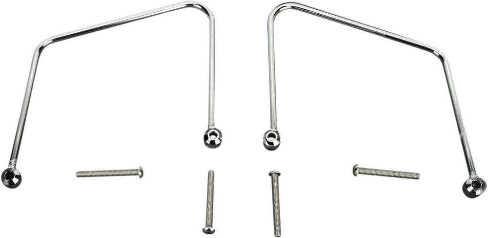 Cobra Saddlebag Protectors and Supports for Suzuki For Suzuki VL 800 Z 2003-2004 - Chrome