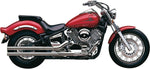 Cobra Lo-Boy Shotgun Exhaust System For Yamaha XVS 1100 1999-2009 - Chrome