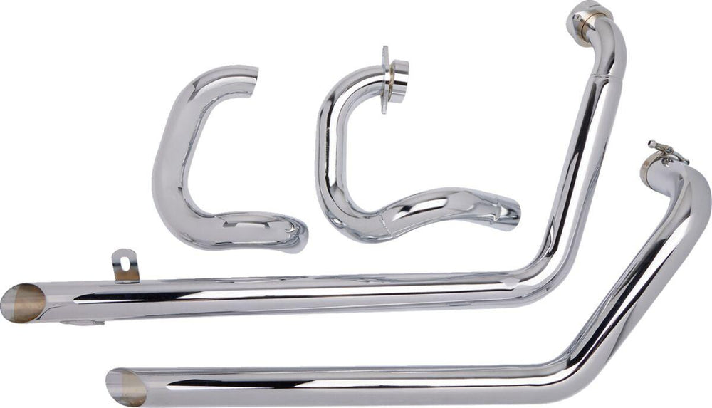Cobra Drag Pipes Exhaust System For Suzuki VS 1400 GLP 1987-2003 - Chrome