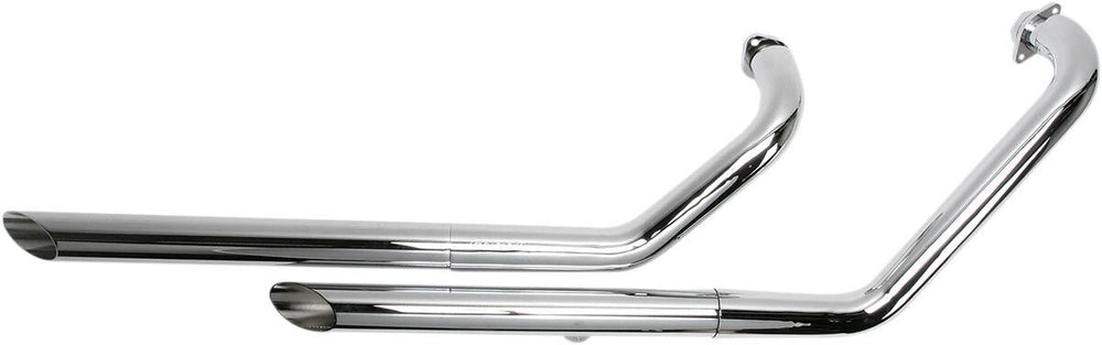 Cobra Drag Pipes Exhaust System - Kawasaki VN 800 1995-2006 - Chrome
