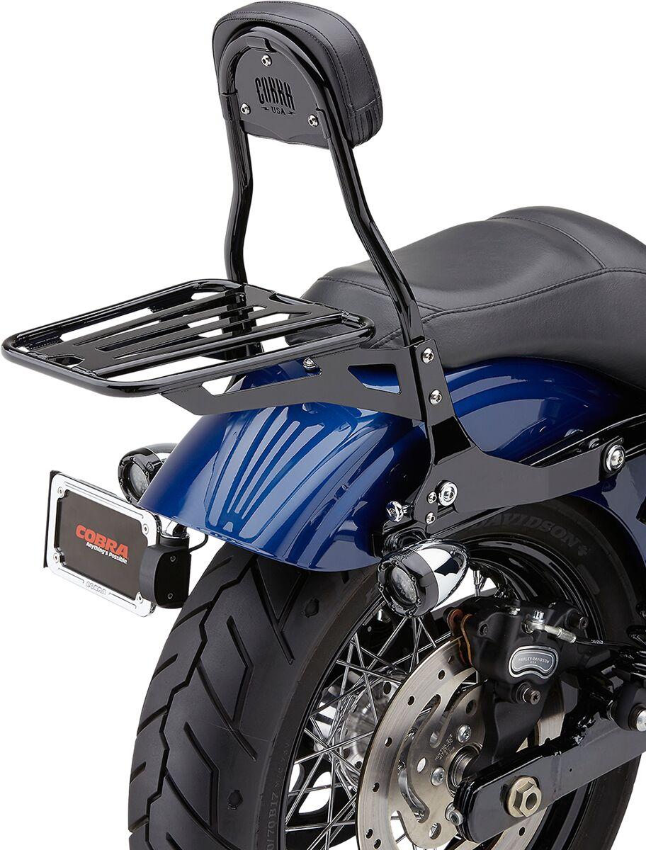 Cobra Detachable Backrest Kit For Harley Davidson FXDL 1690 2014-2017 - Black