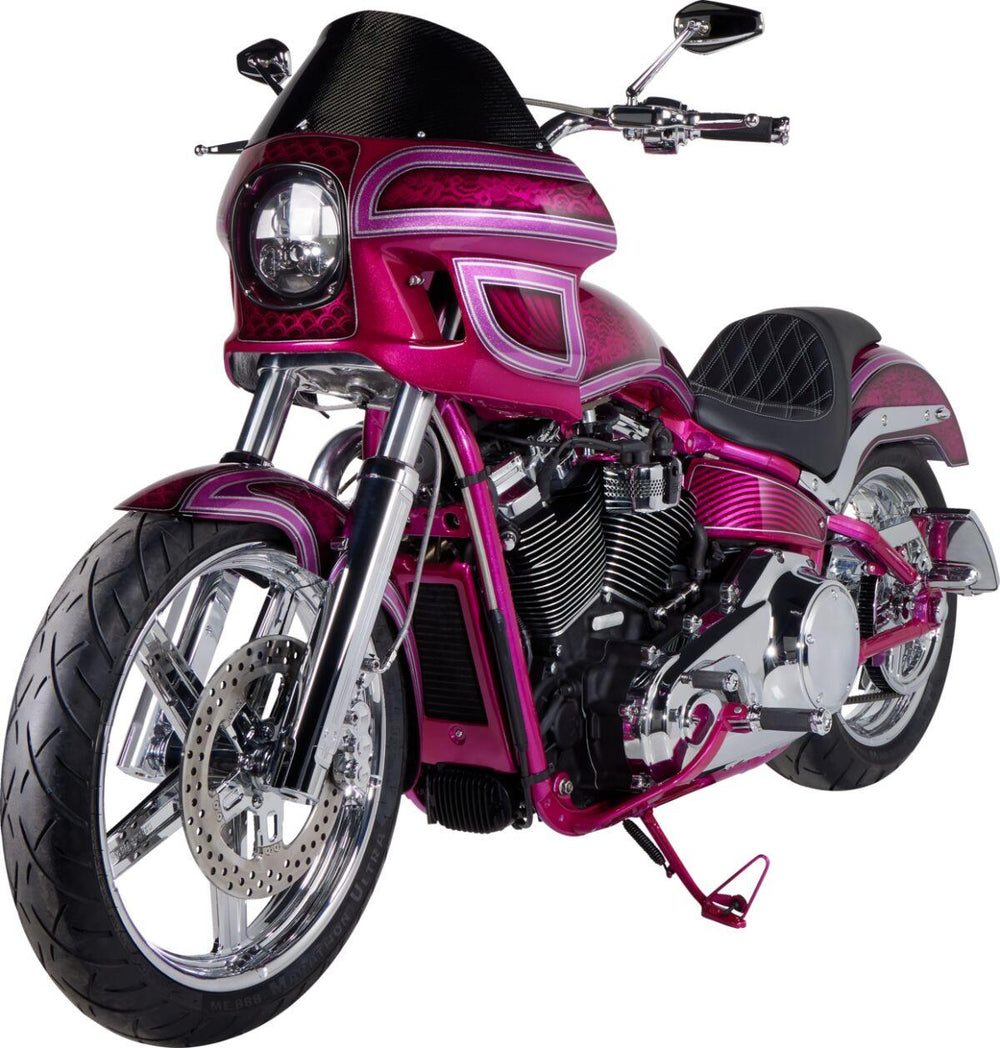 Custom Dynamics 5.75" ProBeam LED Headlamp For Harley Davidson FLSTSB 1584 2008-2011 Chrome