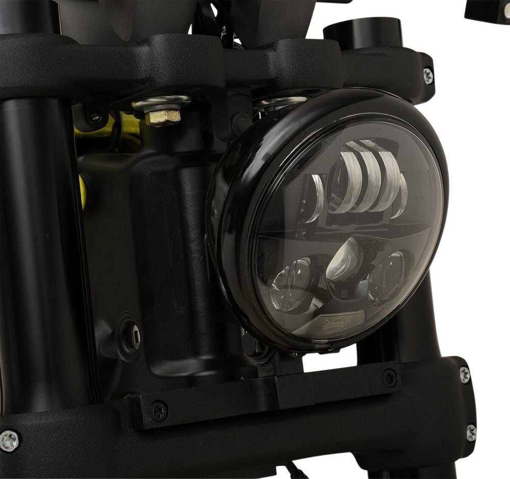 Custom Dynamics 5.75" ProBeam LED Headlamp For Harley Davidson FLSTSB 1584 2008-2011 Black