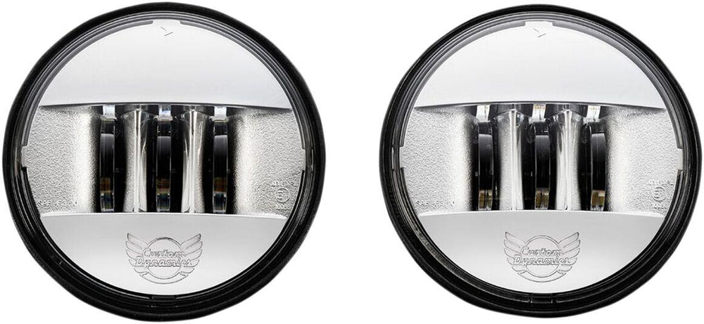 Custom Dynamics ProBeam LED Passing Lamp For Harley Davidson CHIEF 111 2015-2020 Chrome