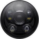 Custom Dynamics 5.75" LED Headlamp For Harley Davidson FLSTSB 1584 2008-2011 Black Clear