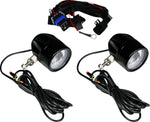 Custom Dynamics ProBeam LED Halo Fog Lamps For Indian Challenger 108 2020-2024 Black Clear