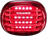 Custom Dynamics ProBeam Squareback LED Taillight Kit For Harley Davidson FLD 1690 2012-2013 Clear