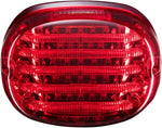 Custom Dynamics ProBeam Squareback LED Taillight Kit For Harley Davidson FLD 1690 2012-2013 Clear
