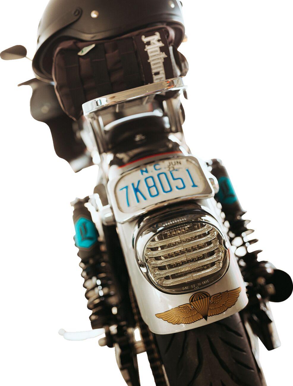 Custom Dynamics ProBeam Squareback LED Taillight Kit For Harley Davidson FLD 1690 2012-2013 Smoke